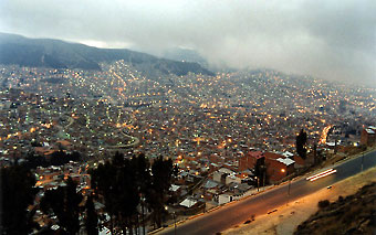 La-Paz early in the morning