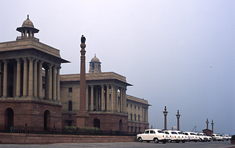 New Delhi, president palace