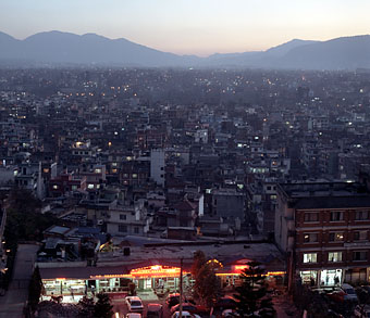 Khatmandu, panoramic wiev