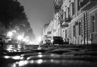 Odessa by night