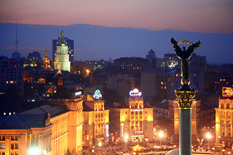 Kiev by night