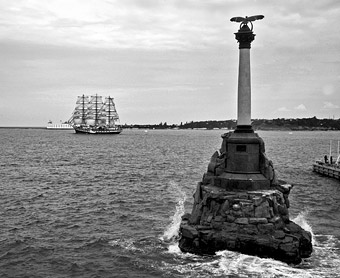 Sunk ships monument - Sevastopol