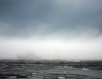 Arctic mist, Karskoe sea