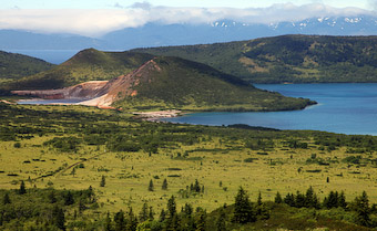 Kunashir lake Kipiashee