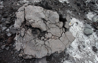 volcanic bomb Krakatau