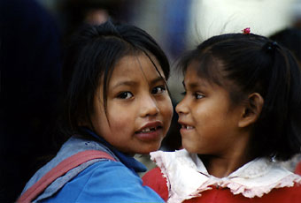 young peruvian girls