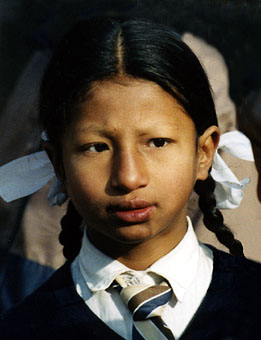 schoolgirl, Nepal