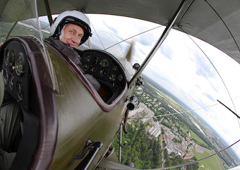 Po-2 - pilot Lavrentiev