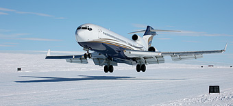 Boeing-727 in Antarctica